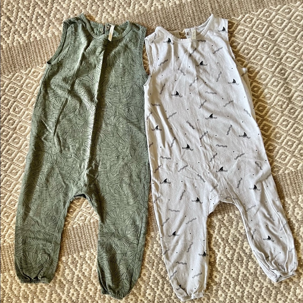 Rylee & Cru pair of Tank Rompers